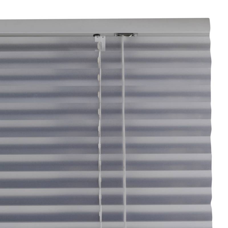 JUST HOME COLLECTION - Persiana aluminio 100x165 cm plateado