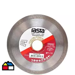 RASTA - Disco de diamante 4,5" acero