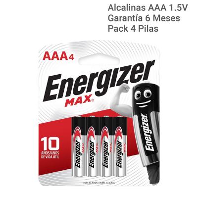 Pilas alcalinas AAA 1.5V