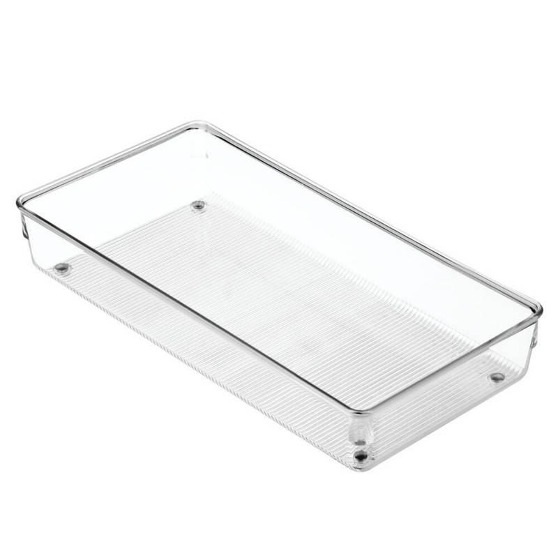 INTERDESIGN - Organizador para cajón 15x30x5 cm acrílico transparente
