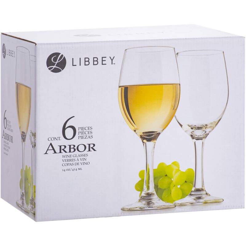 Juego de Copas Libbey Classic Glasses Vino Tinto 4 Piezas