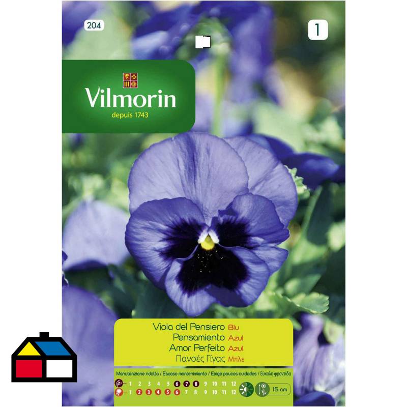 VILMORIN - Semilla flor pensamiento 0,5 gr sachet