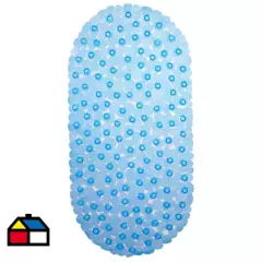 CASA BONITA - Antideslizante para baño PVC 35x70 cm azul