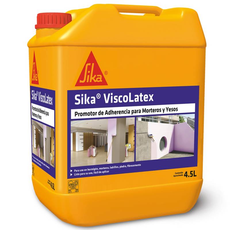 SIKA - Bidón 4,5 lt promotor de adherencia Sika Visco Látex