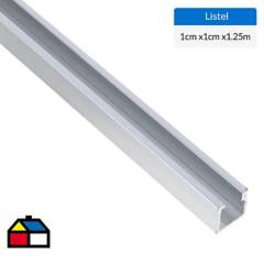MOLDUMET - Listel aluminio 10x10x1250 mm