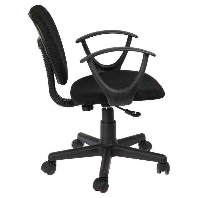 Silla Pc Textil 101 Negra Importado