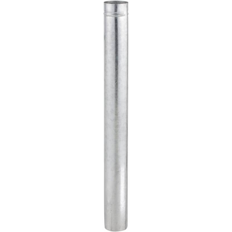 COYAHUE - Tubo liso acero galvanizado 4" 100x10,16x10,16 cm 0,8mm