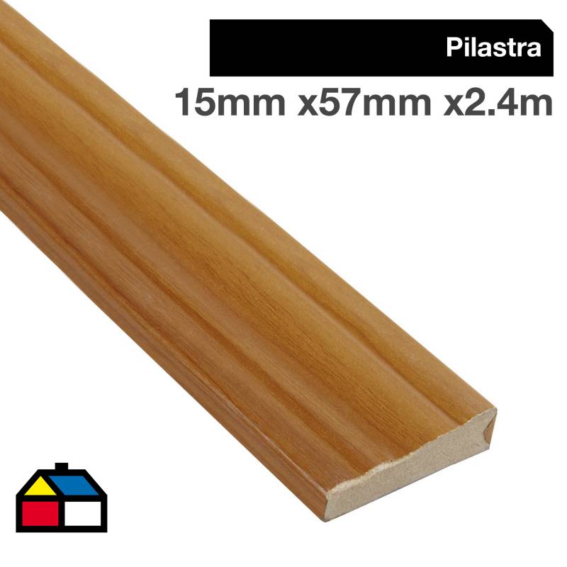 HOLZTEK - Pilastra Cerezo New 356 5.7 cm x 2.4 mt