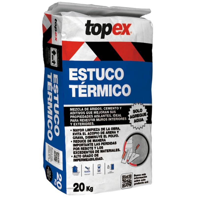 TOPEX - Saco 20 kg Topex estuco térmico
