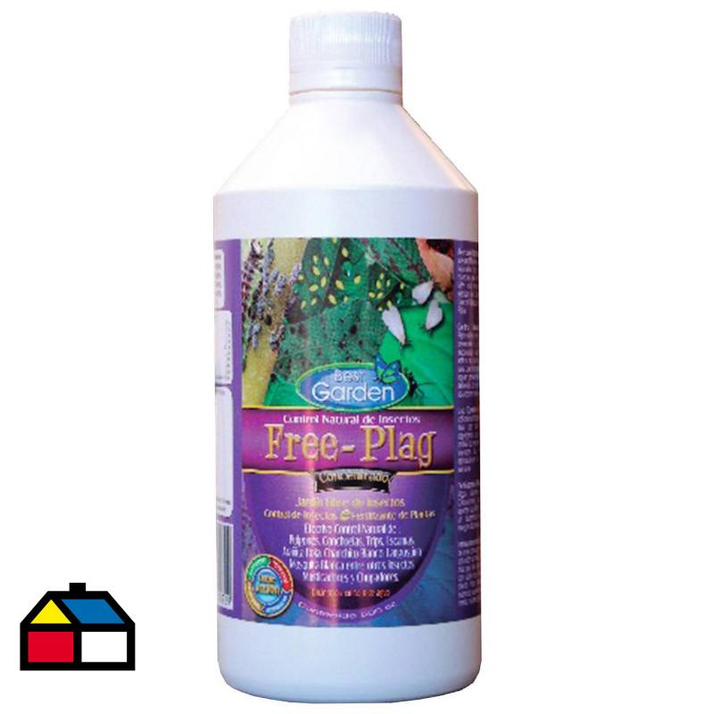 BEST GARDEN - Insecticida natural para jardín 500 ml líquido