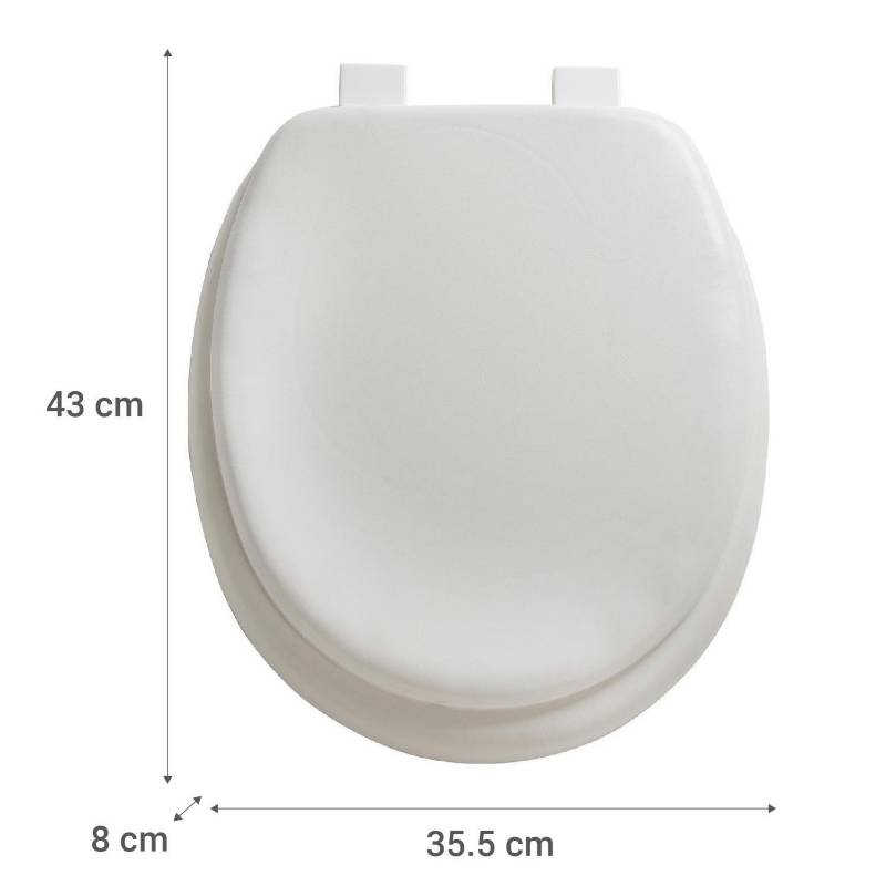 Asiento Adaptador Para Baños Wc Niños Fanaloza Color Blanco