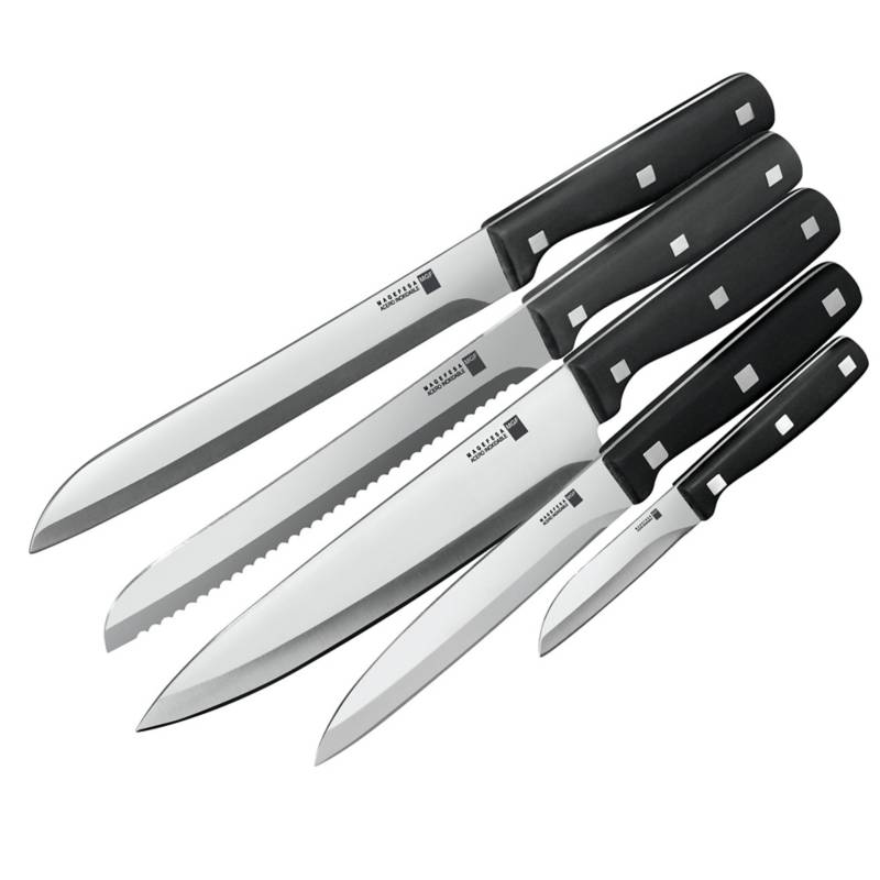 MAGEFESA - Set de cuchillos con taco 6 piezas