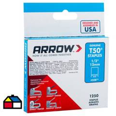 ARROW - Grapa 5/16" 1250 unidades