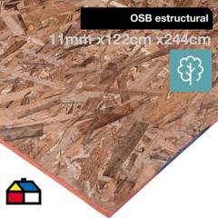 GENERICO - OSB estructural 11 mm 122 x 244 cm