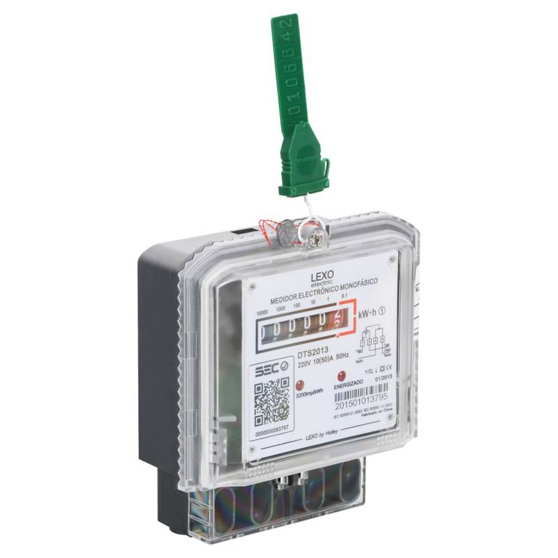 LEXO - Medidor eléctrico 10 a 50 A