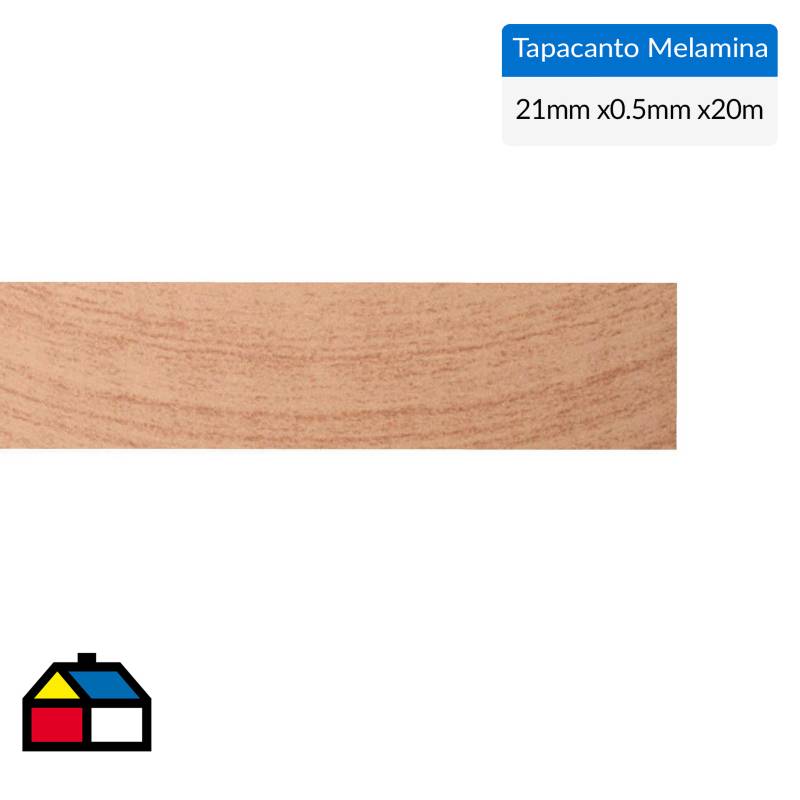 CORBETTA - Tapacanto melamina Coigüe encolado 21x0,5 mm 20 m
