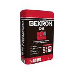 BEKRON - Adhesivo porcelanato piso/muro superficie rígida 25 kg