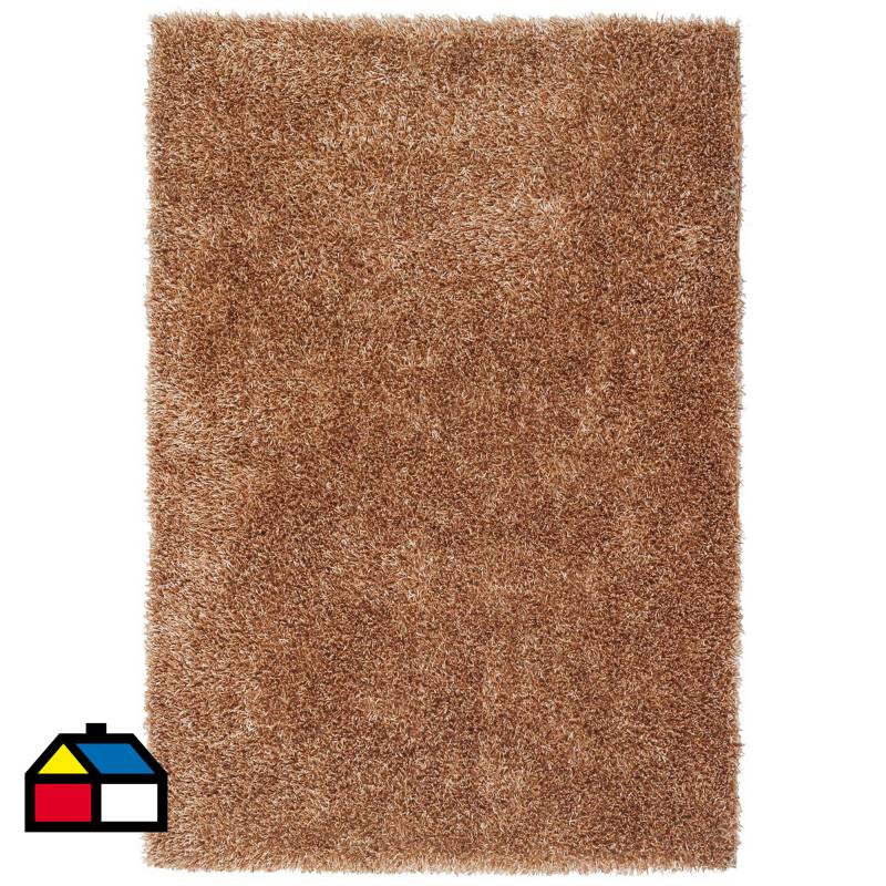 JUST HOME COLLECTION - Alfombra shaggy mix 120x170 cm beige