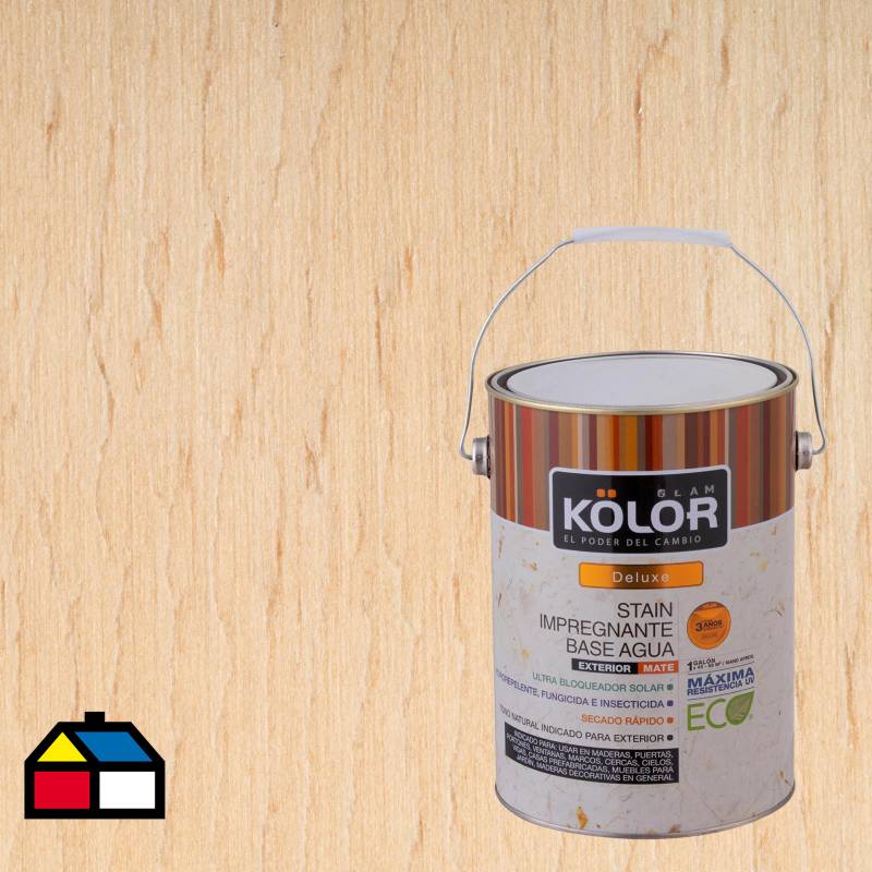 KOLOR - Protector de madera satinado 1 gl natural