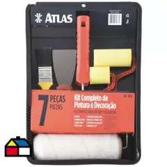 ATLAS - Kit de herramientas para pintura 7 piezas