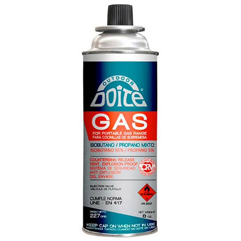 DOITE - Pack de gas para cocinillas 4 unidades