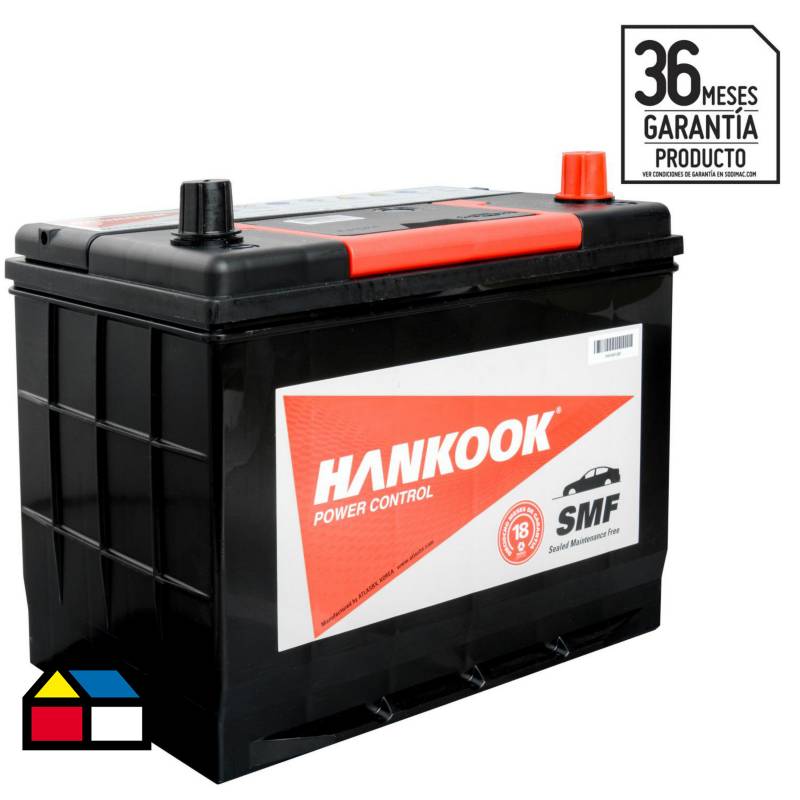 HANKOOK - Batería para auto 70 A positivo derecho 600 CCA.