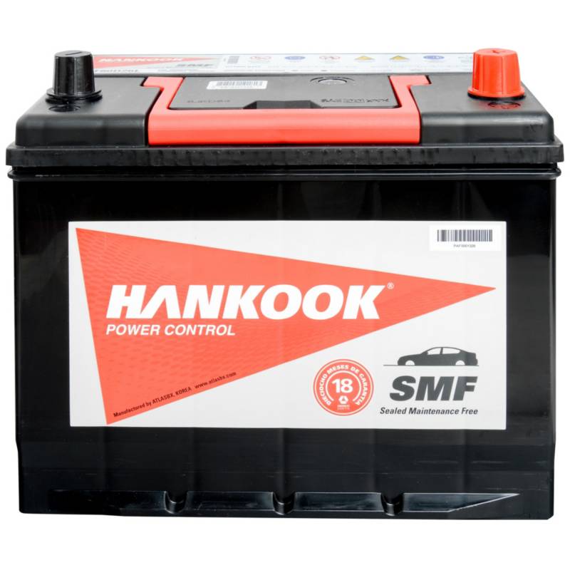 Batería de Coche/Vehículo Hankook MF57024. 12V - 70Ah 70/540A (Caja D26) -  Baterías Por Un Tubo