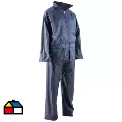 FG SAFETY - Abrigo impermeable talla XL azul
