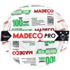 MADECO - Cable libre de halogenos Pro 1.5 mm2 blanco 100 m.