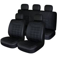 AUTOSTYLE - Set de fundas para asientos PVC 8 piezas