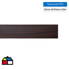REHAU - Tapacanto PVC Chocolate 22x0,45 mm 10 m