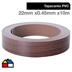 REHAU - Tapacanto PVC Tabaco 22x0,45 mm 10 m