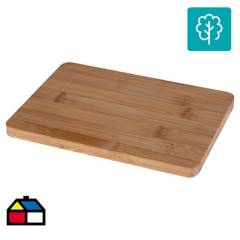 JUST HOME COLLECTION - Tabla para picar madera 21,5x15 cm