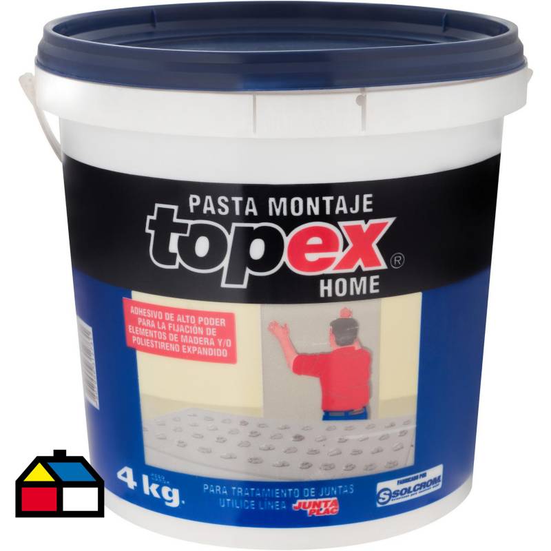 TOPEX - 4 kg.Pasta adhesiva para montaje