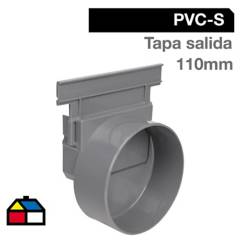 NICOLL - Tapa salida rejilla PVC 12,8 x 11,5 x 11,5 cm