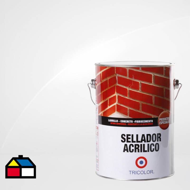 TRICOLOR - Sellador acrílico semibrillante 1 gl