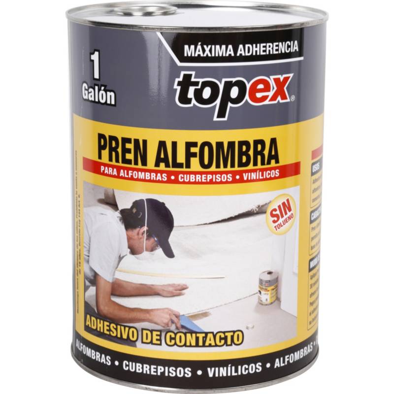 TOPEX - Adhesivo de contacto para alfombras 1 gl