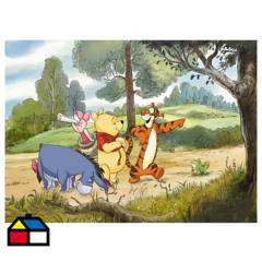 DISNEY - Papel fotomural Winnie Pooh 184x254 cm