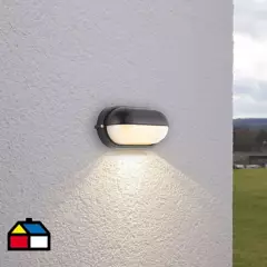 BYP - Lámpara tortuga exterior 60 W negro
