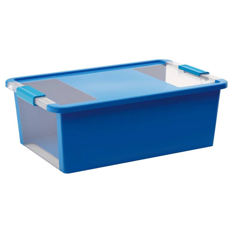 KIS - Caja organizadora 19 litros 55x35x19 cm azul
