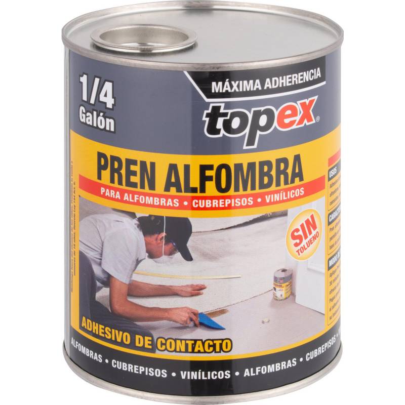 TOPEX - Adhesivo de contacto para alfombras 1/4 gl