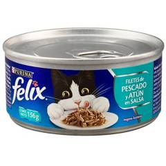 FELIX - Alimento húmedo para gato adulto 156 g atún