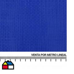 POLYTEX - Lona multiuso azul y plata sin ojetillo metro lineal