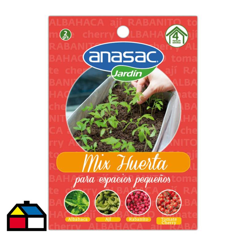 ANASAC - Mix Semillas Huerta 2 gr sachet