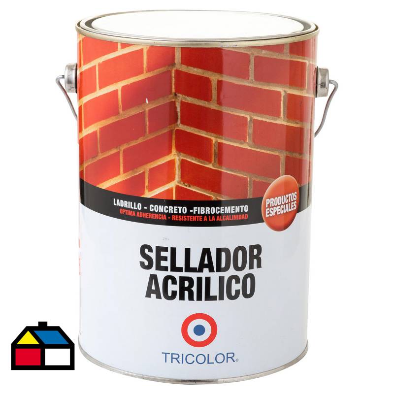 TRICOLOR - Sellador acrílico semibrillante 1 gl