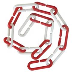 HUAMANCIZA - Cadena plástica 1 m rojo blanco