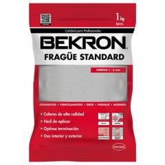FRAGUE BEKRON - Fragüe piso/muro gray ga 1kg