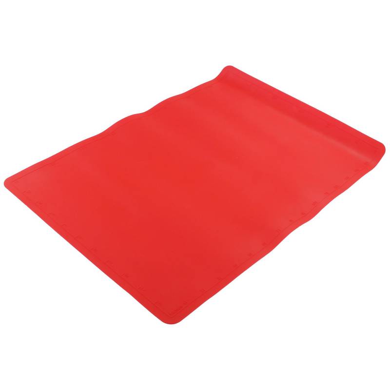 HOMY - Hoja para horno 42,5 cm silicona rojo