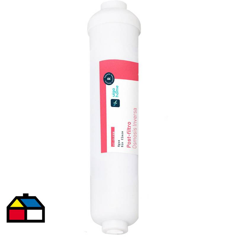 VIGAHOME - Post filtro purificador de agua carbon osmosis inversa