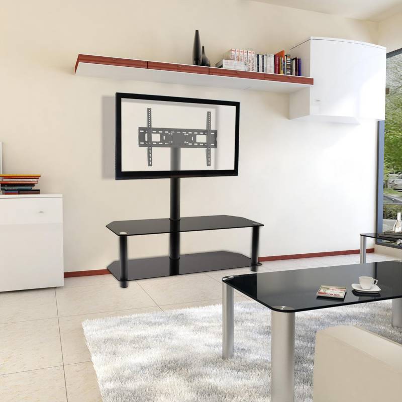 Mesa para TV en Vidrio 120x130x40cm DAIRU